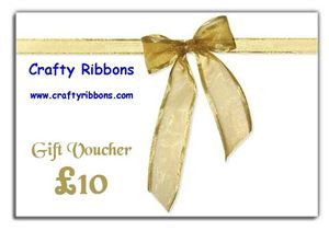 Crafty Ribbon Gift Voucher - £10